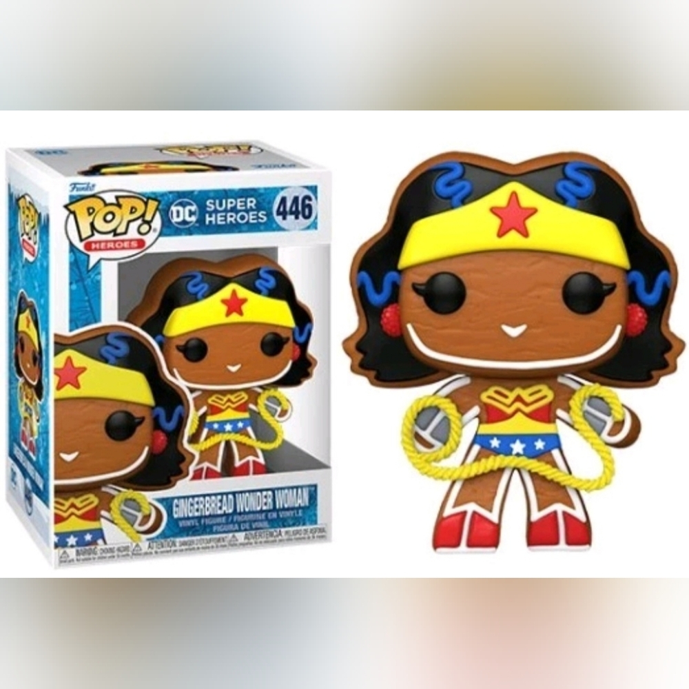 Gingerbread Wonder Woman Funko Collectable